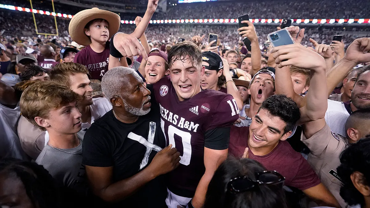 What happened to Texas A&M quarterback King?