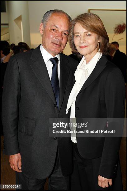 Who was Charlotte Rampling’s partner Jean-Noel Tassez?