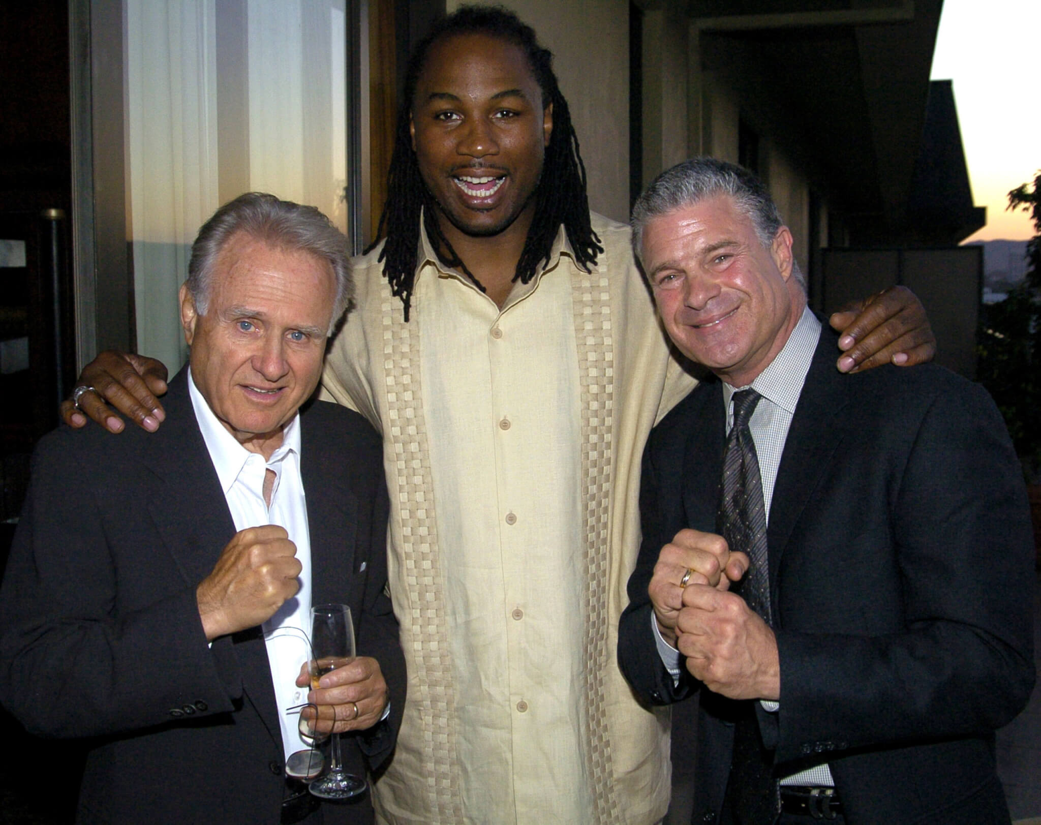What did Larry Merchant say about Bernard Hopkins?