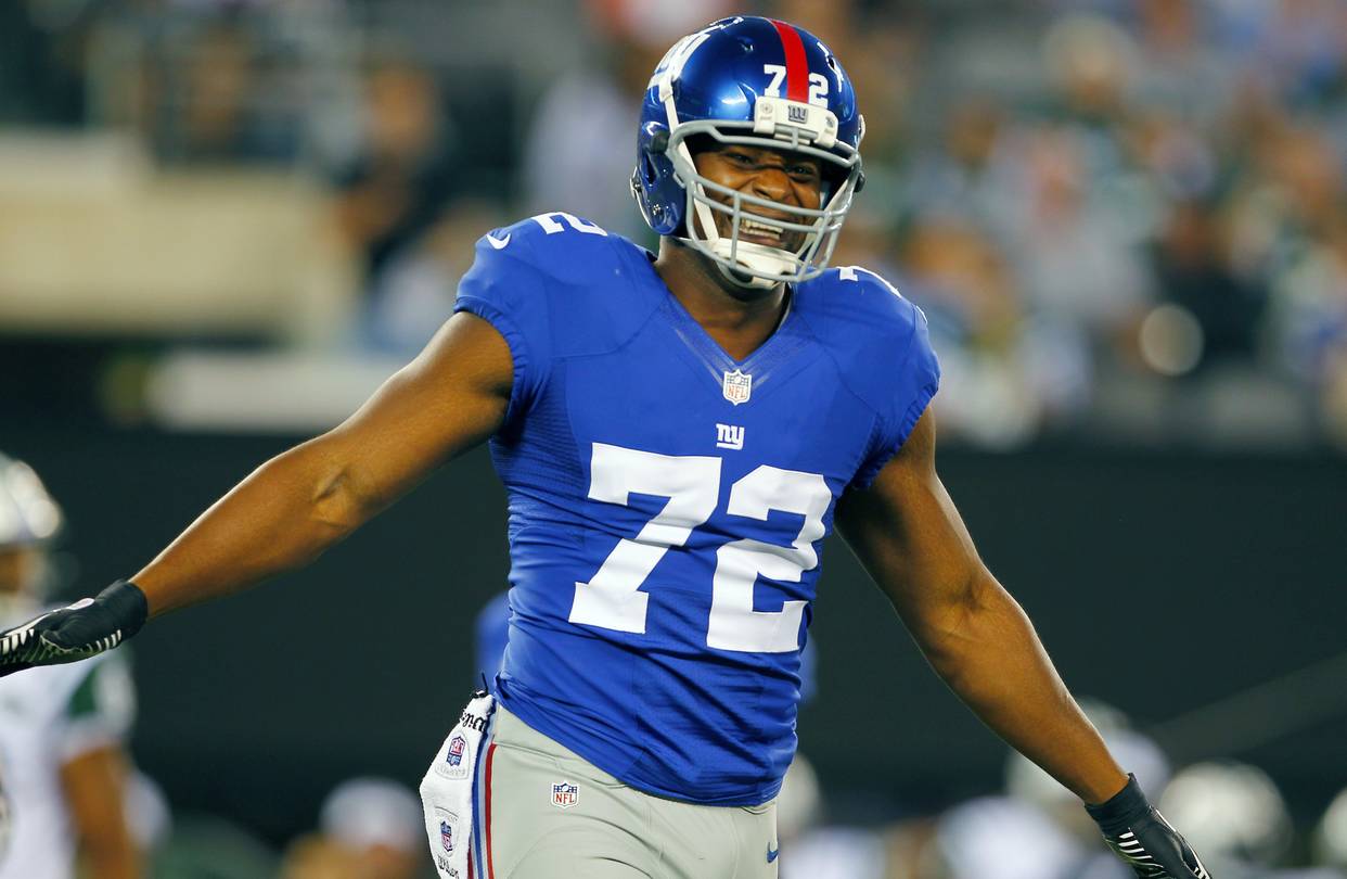 Osi Umenyiora Position, Dates joined, House, 6 Sacks, Twitter
