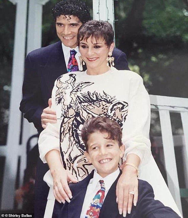 Mark Ballas with Corky Ballas and Shirley Ballas