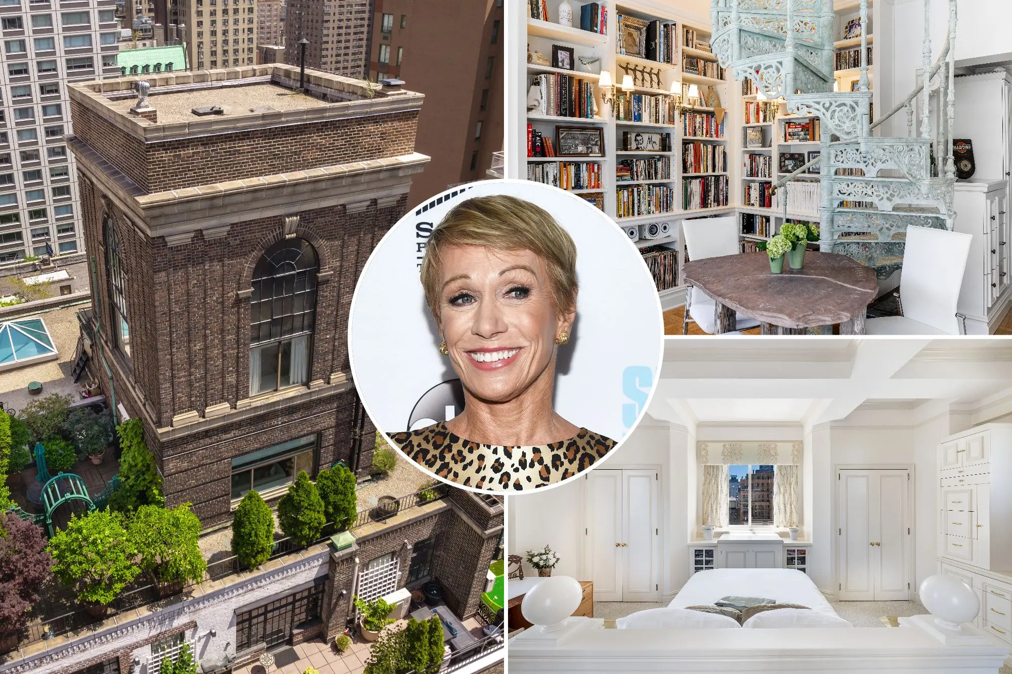 What properties does Barbara Corcoran own?
