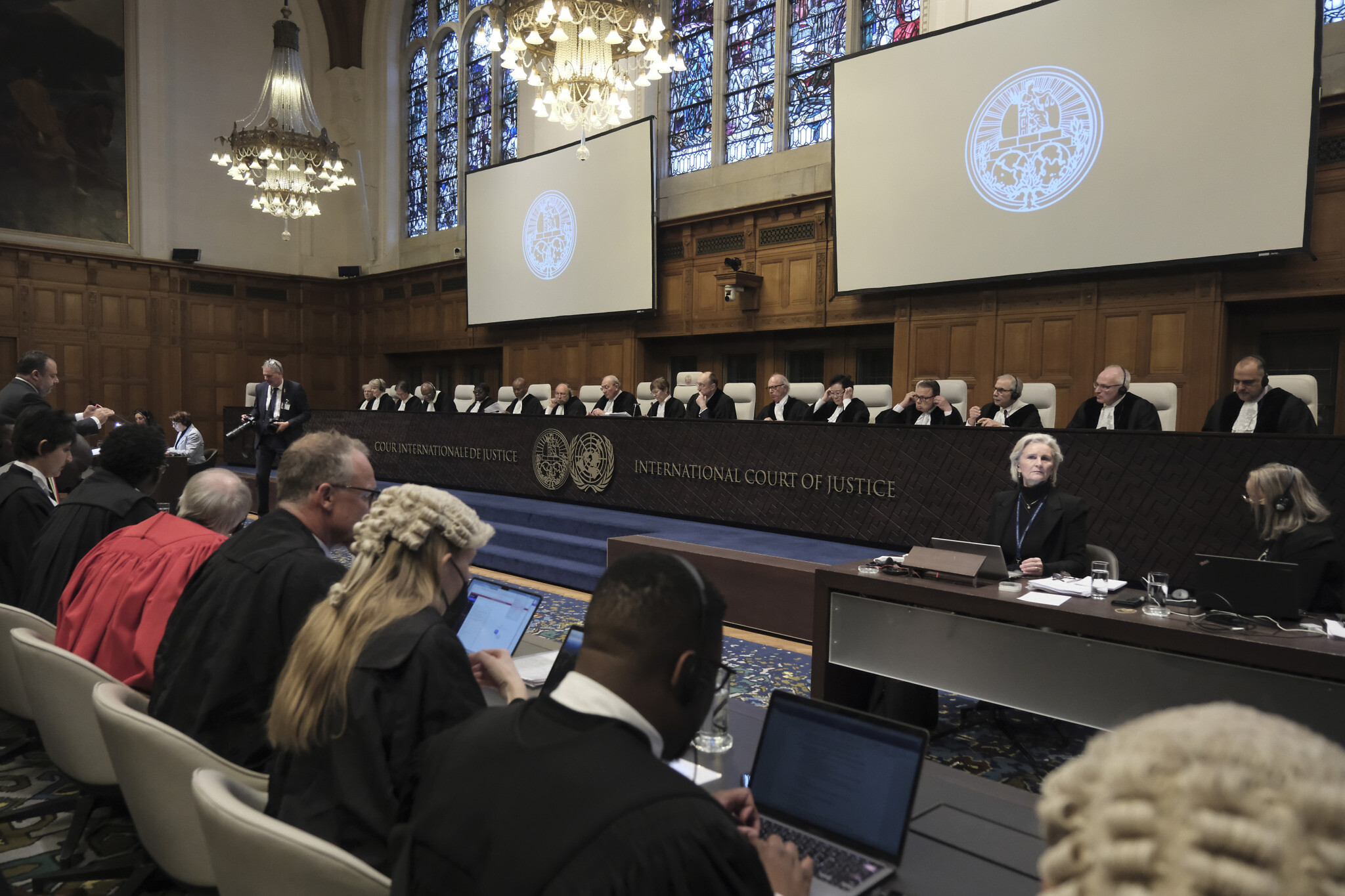 What are the disadvantages of the International Court of Justice?