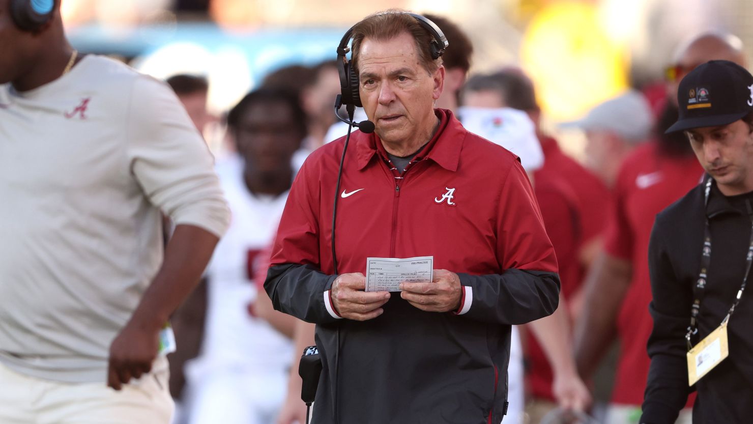 Who is expected to replace Nick Saban?