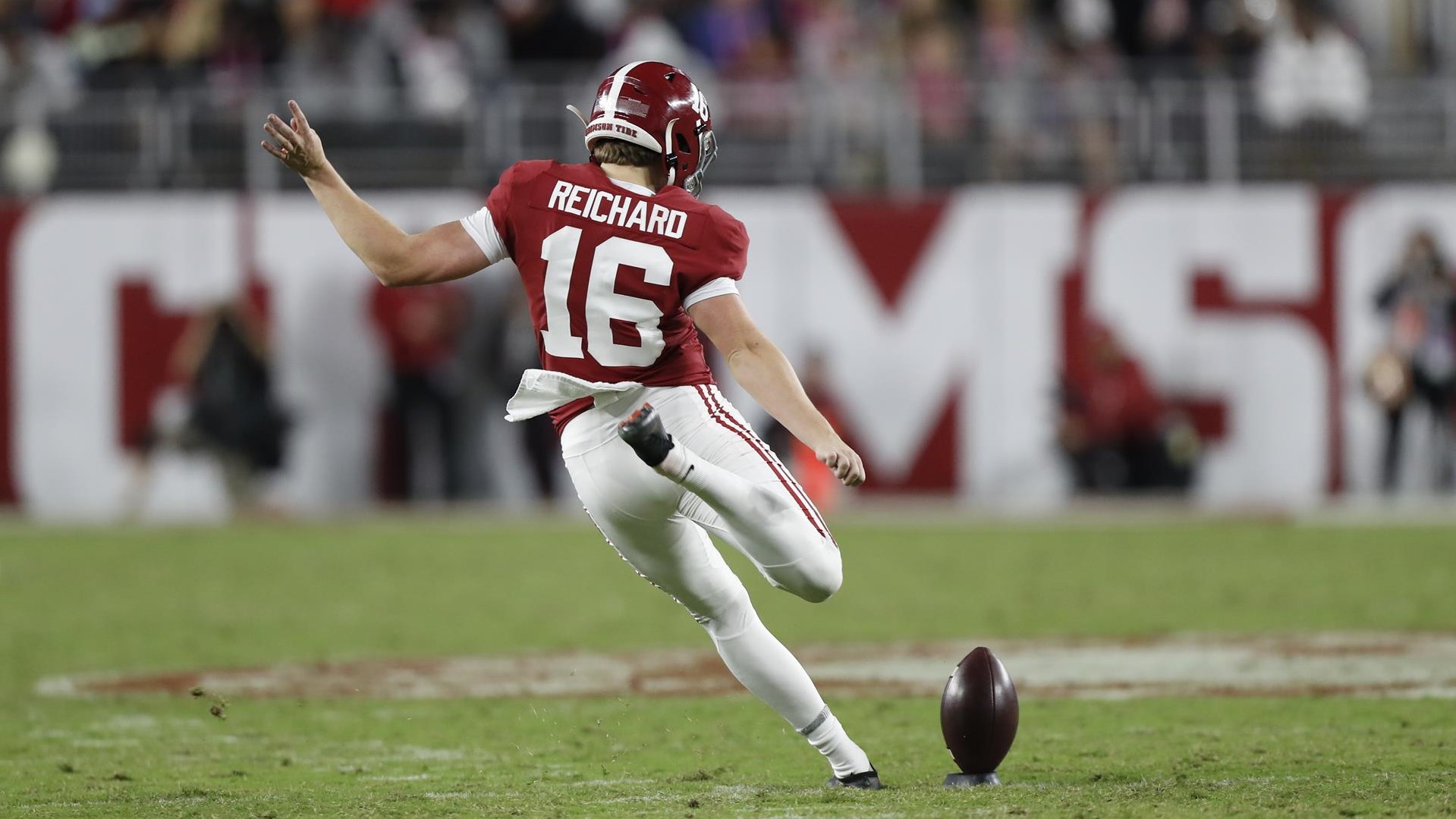 Is Will Reichard the best kicker? What is Will Reichard career long field goal?