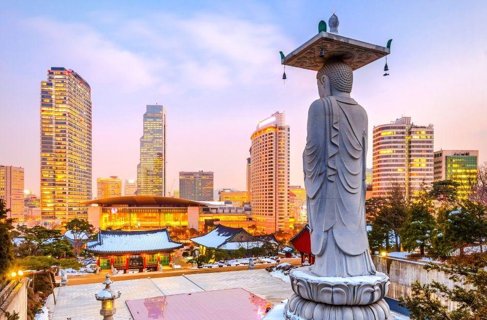 Is it better to fly or train from Seoul to Busan?