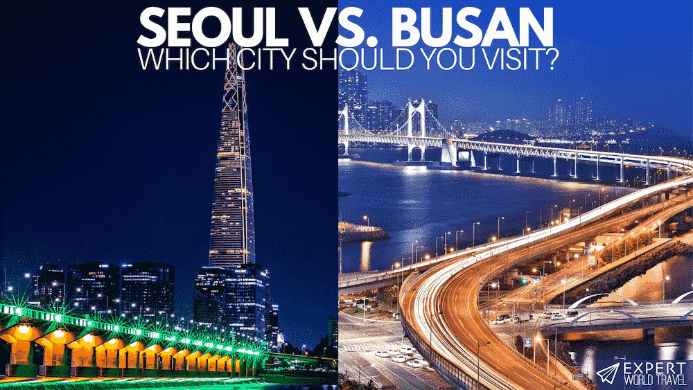 Is Seoul colder than Busan?