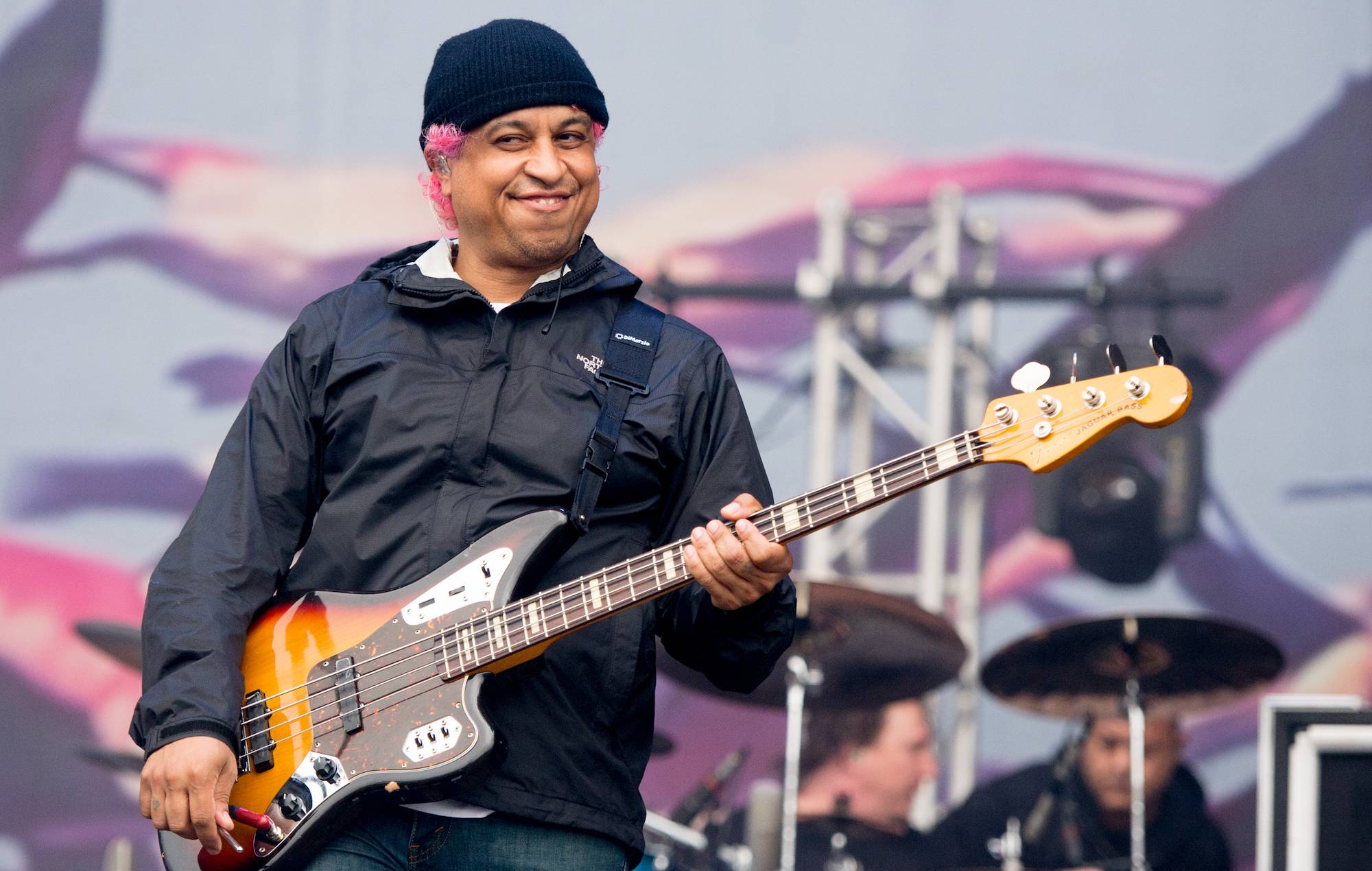 What kind of bass does Sergio Vega use?