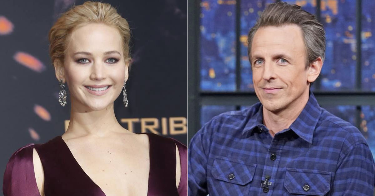 Did Jennifer Lawrence have a crush on Seth Meyers?