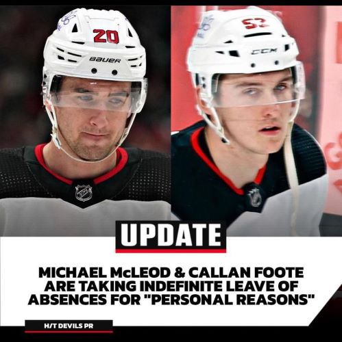 What did Michael McLeod and Cal Foote do?