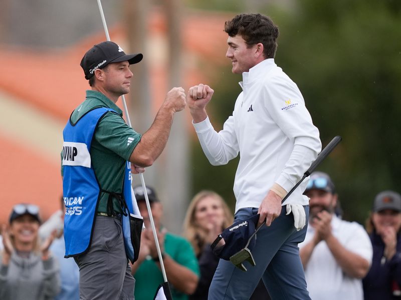 Who is Nick Dunlap’s caddie? Meet Hunter Hamrick