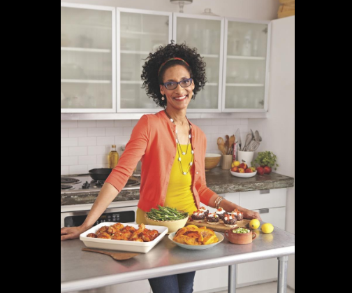 What TV shows is Carla Hall known for?