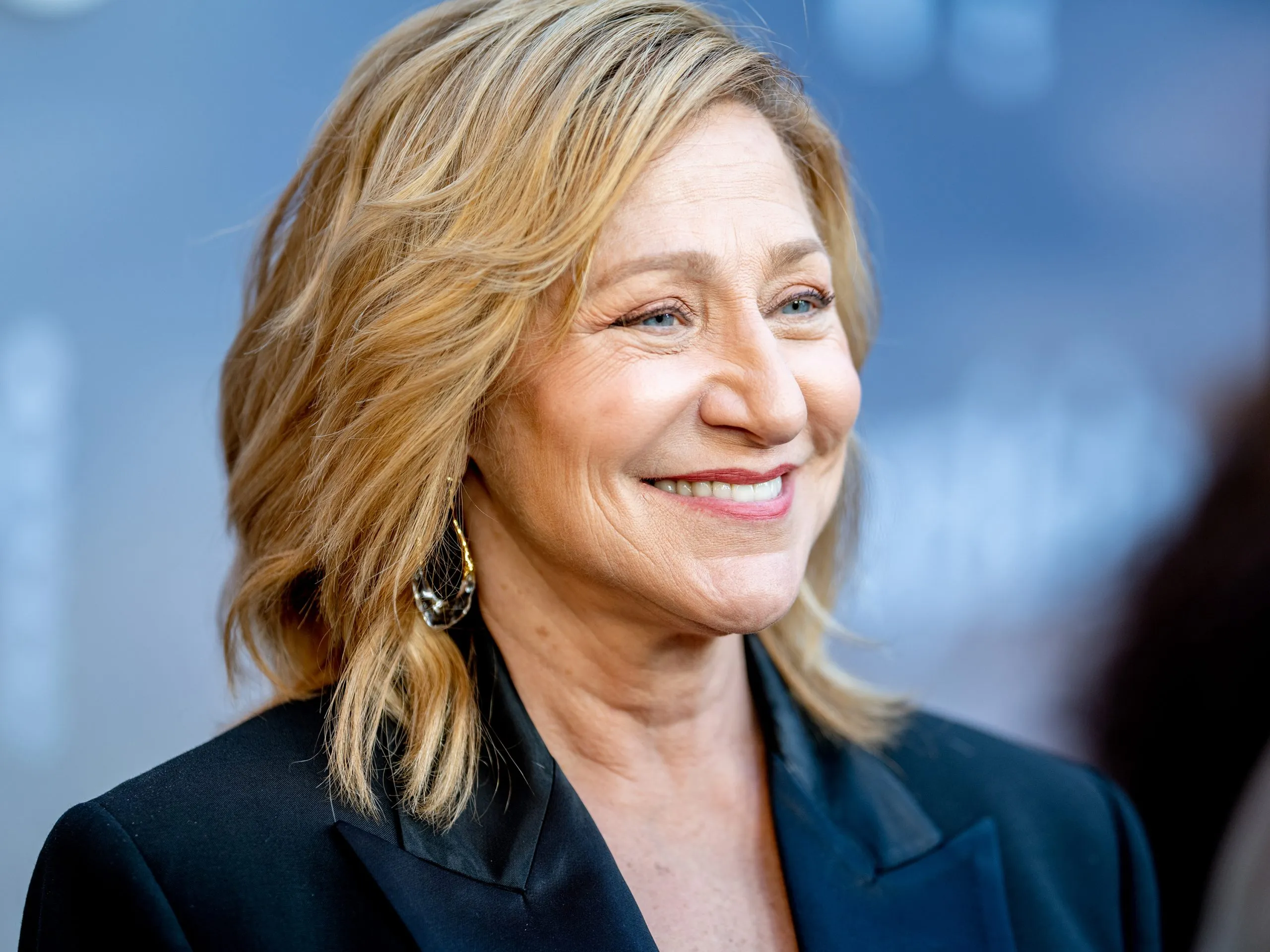 How is Edie Falco related to Edward Falco?