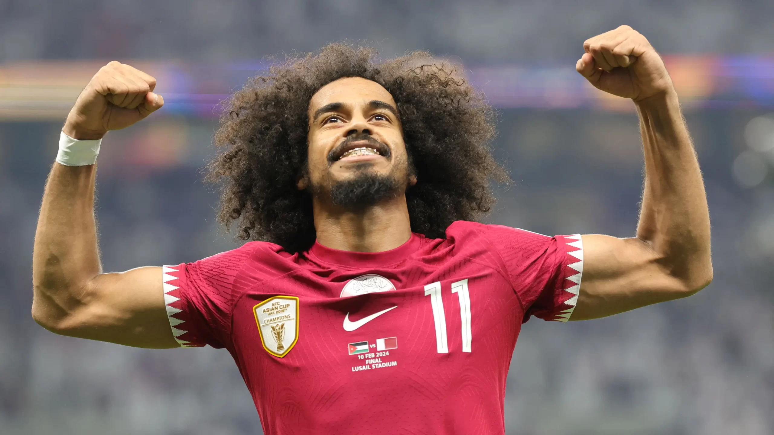 Who does Akram Afif play for? What position does Akram Afif play?