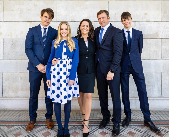 Katalin Novák Children: Meet Ádám Veres, Tamás Veres, Kata Veres