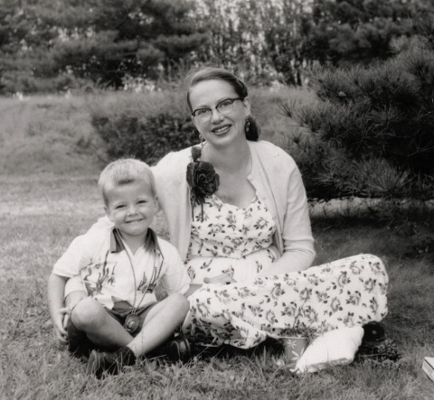 Who was Ken Burns’s mother Lyla Smith Tupper?