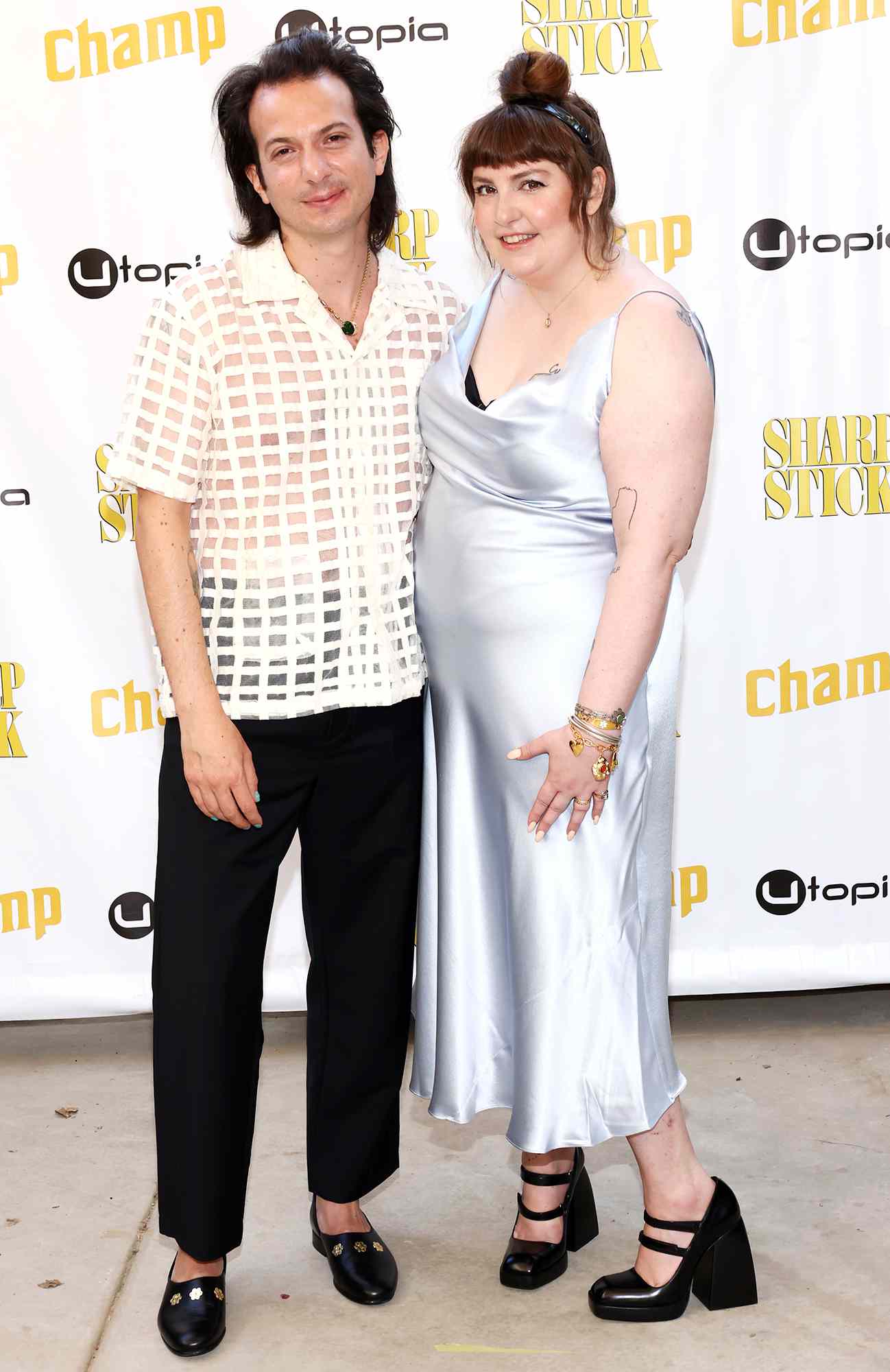 How did Lena Dunham meet Luis Felber?