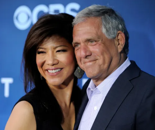 How long has Leslie Moonves been married to Julie Chen?