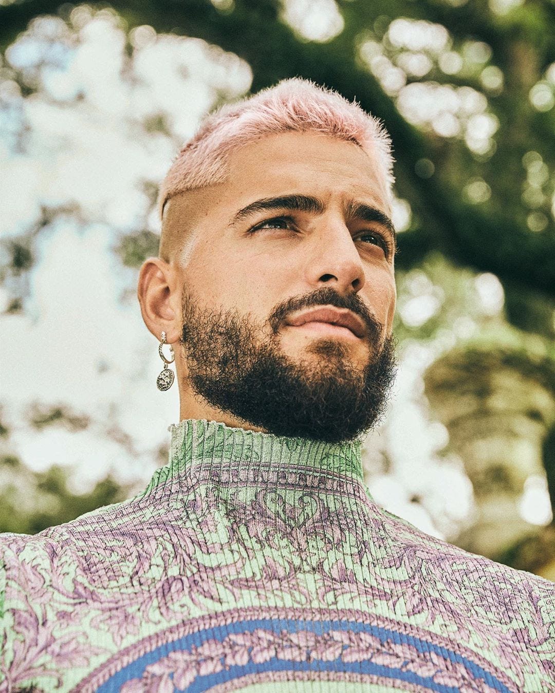 When did Maluma announce pregnancy?