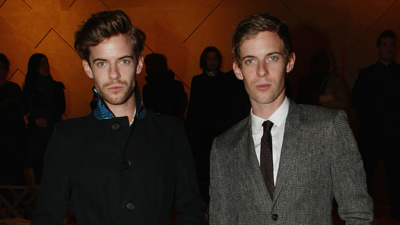 Are Harry and Luke Treadaway twins?
