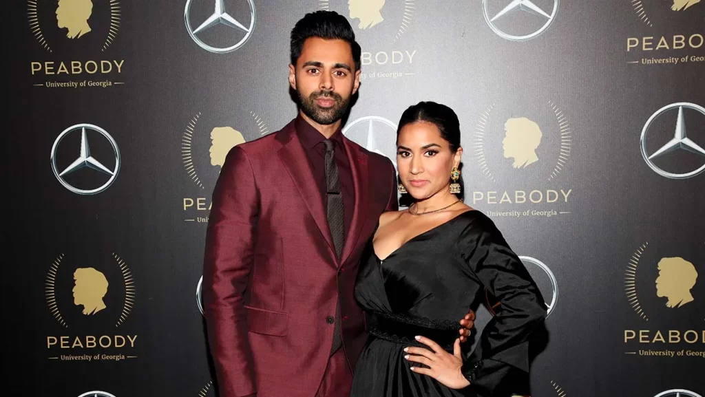 Hasan Minhaj and Beena Patel