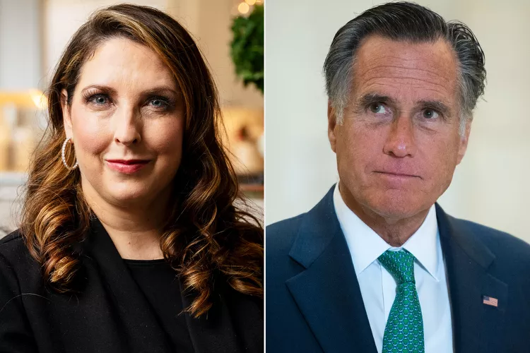 Is Ronna McDaniel related to Mitt Romney?