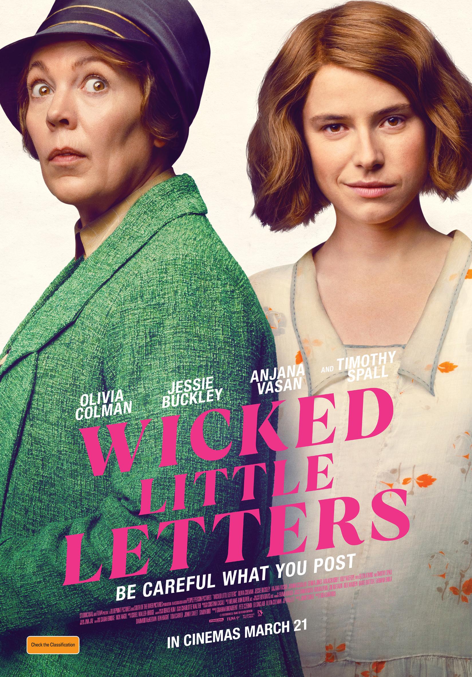 Wicked Little Letters release date: What is Wicked Little Letters release date?