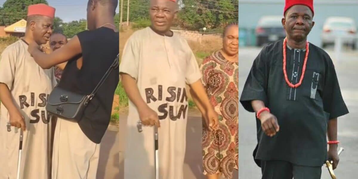 Chiwetalu Agu’s Latest Video Sparks Reactions on the Challenges of Aging