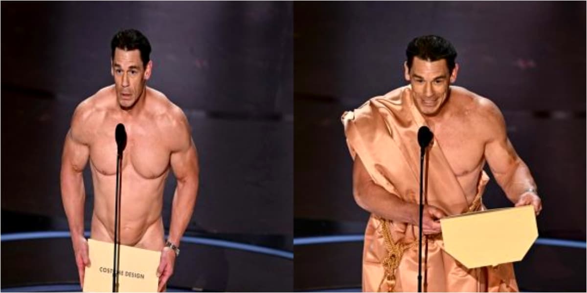 John Cena strips down on stage to present ‘Best Costume Award’ at 2024 Oscars