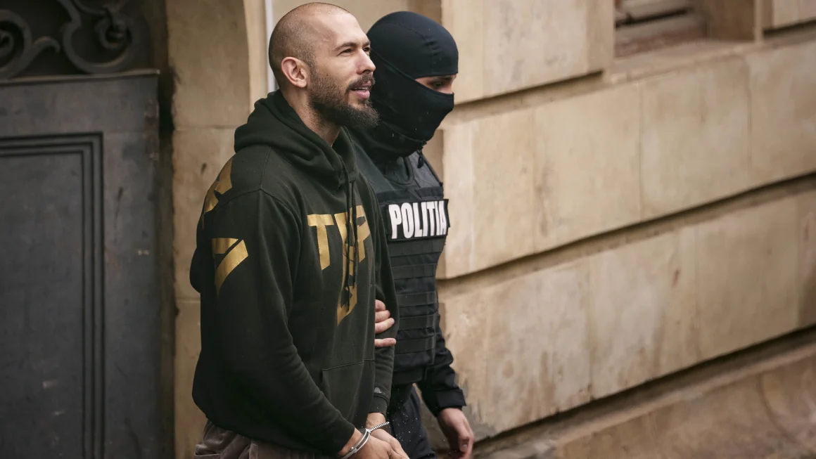 Controversial Internet Personality Andrew Tate Detained in Romania Over UK Sex Offenses