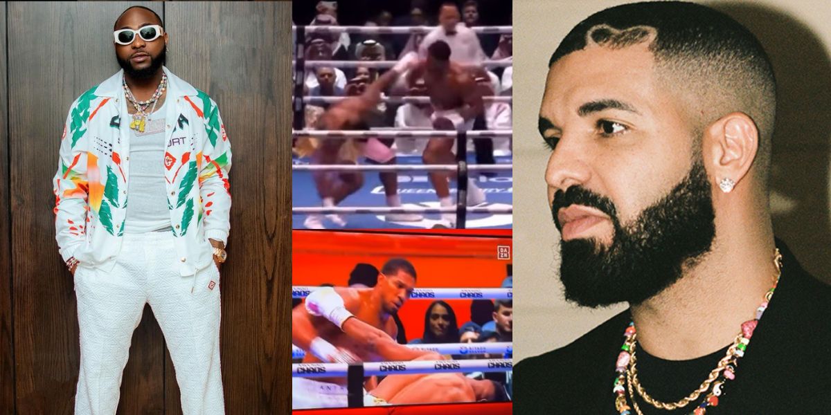 Davido Playfully Teases Drake After Bet Loss on Ngannou vs. Joshua Fight