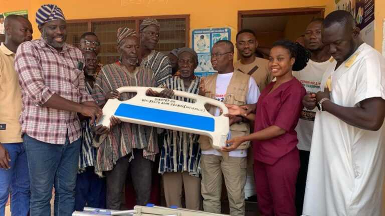 Parliamentary Candidate Donates to Kalampor CHPS compound