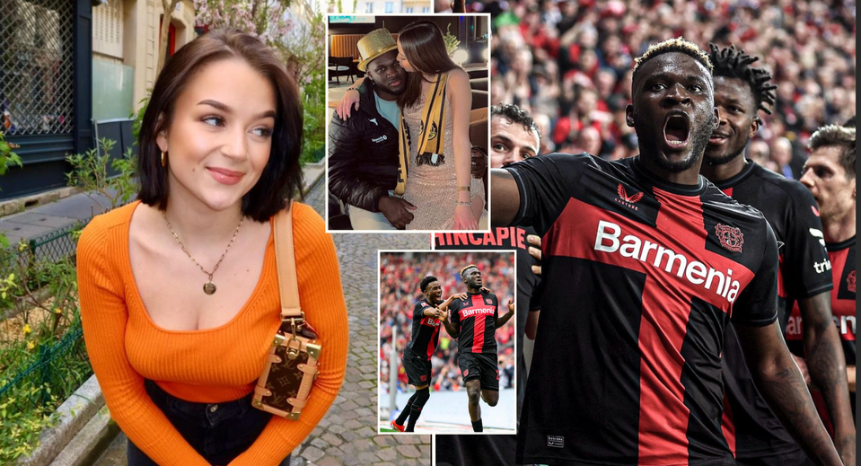 Victor Boniface’s Girlfriend, Rikke Hermine, Overjoyed and Proud of Leverkusen’s Bundesliga Triumph