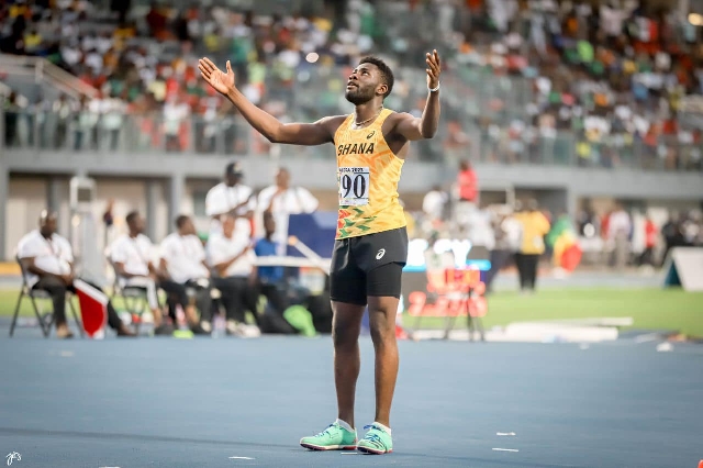 Ghanaian Long Jump Gold Medalist Cadman Yamoah, Says He’s Inspired by Cristiano Ronaldo