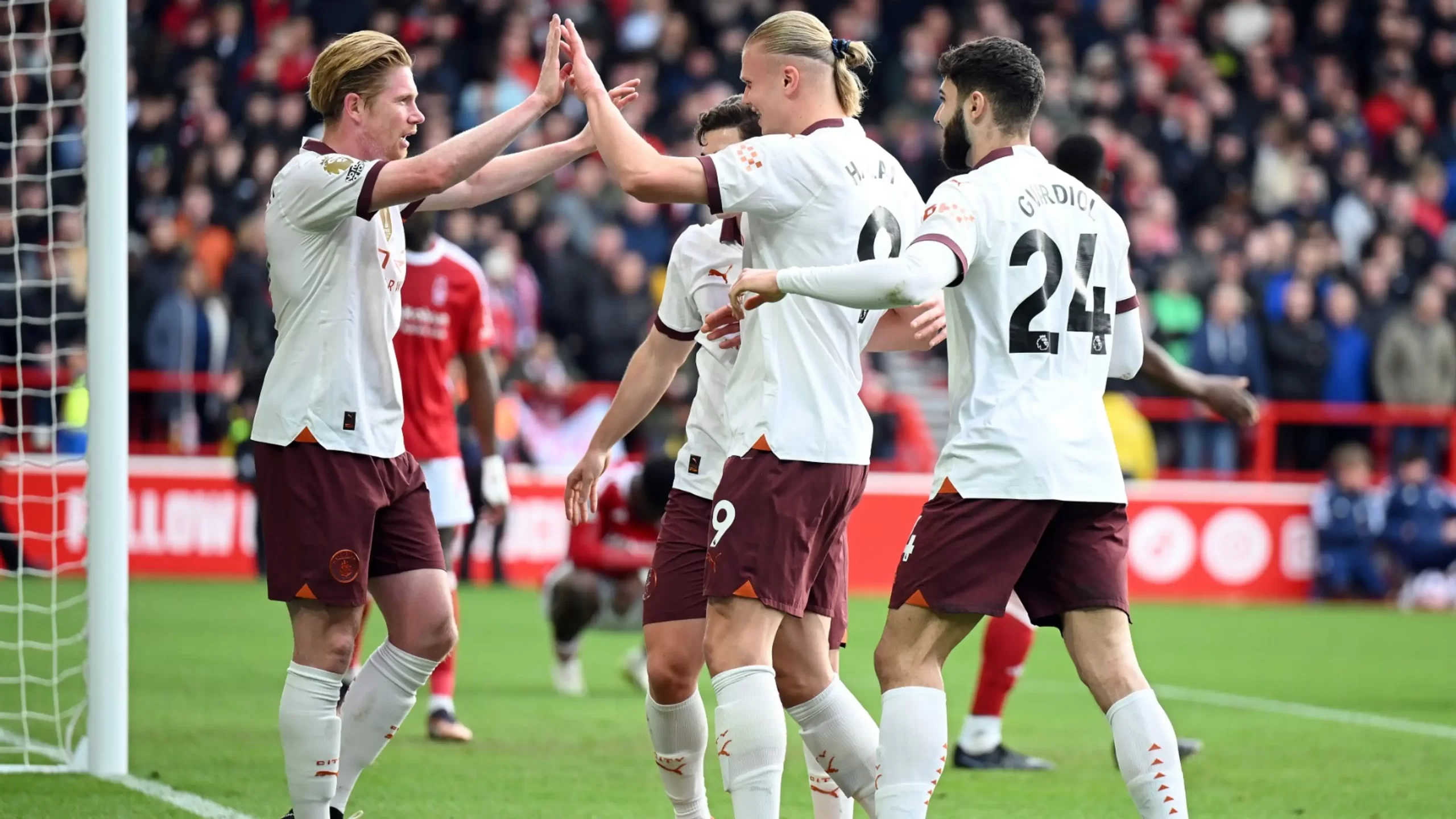 Gvardiol and Haaland Help Manchester City Secure Vital Win Against Nottingham Forest