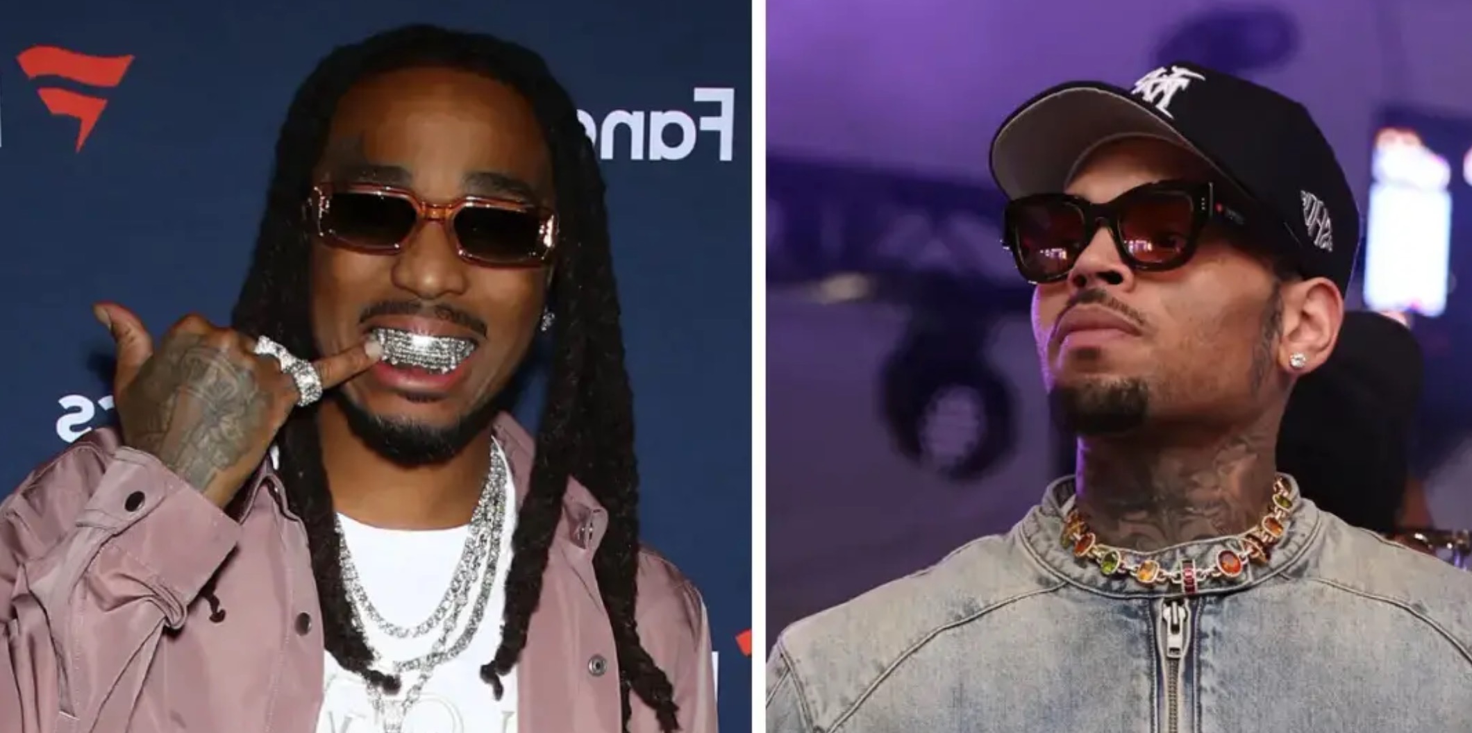 ‘Don’t Hit Her, I Blame the Drugs’, Quavo Claps Back at Chris Brown Over Karrueche Leaving Him