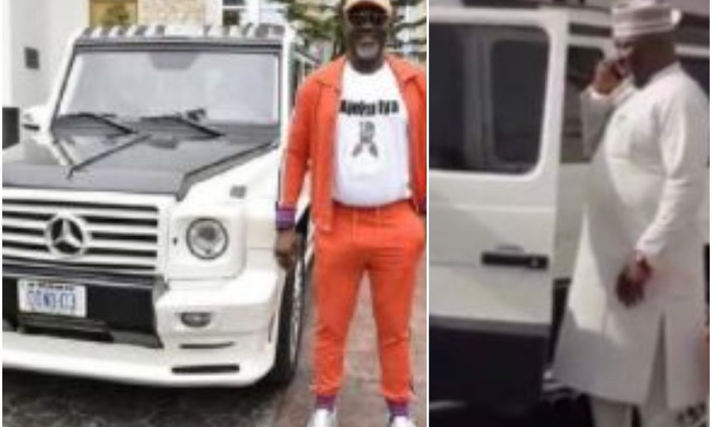 Dino Melaye Shows Off His New G63 Limousine and Praises God for It