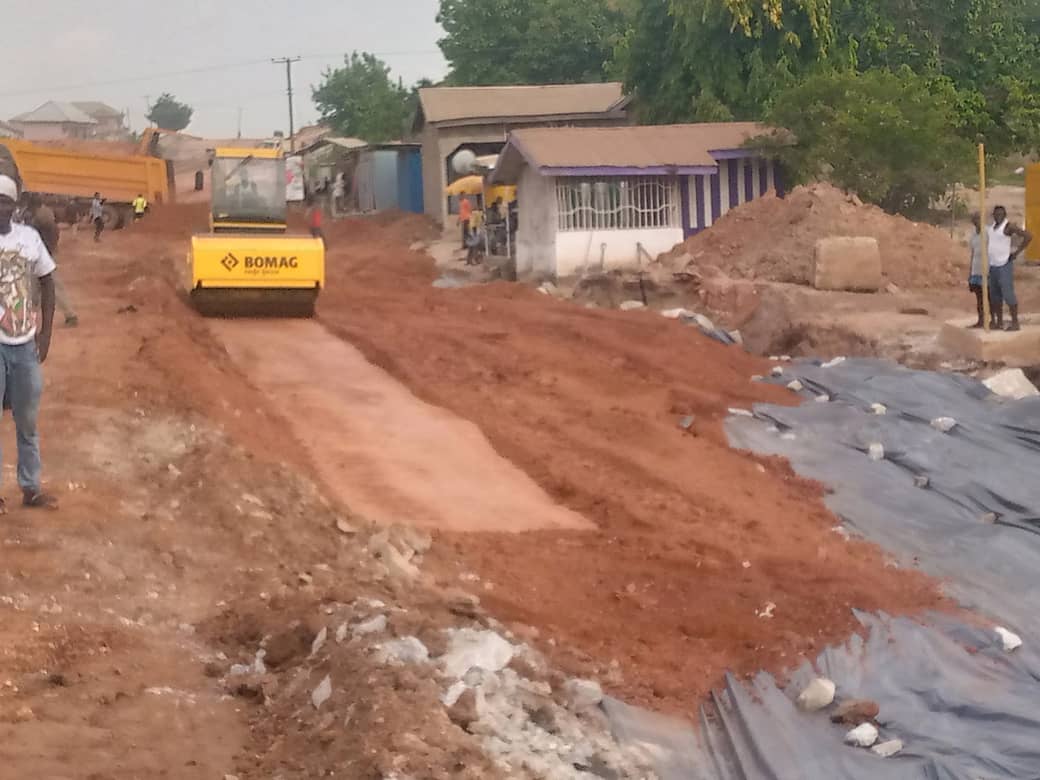 Government Has Commenced Rehabilitation Of Key Roads In Ejisu Ahead Of By-Election