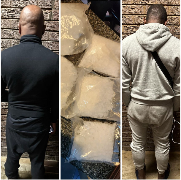 A 48-year-old Nigerian and a 43-year-Old South African Have Been Taken Into Custody Over Drugs Worth N53m