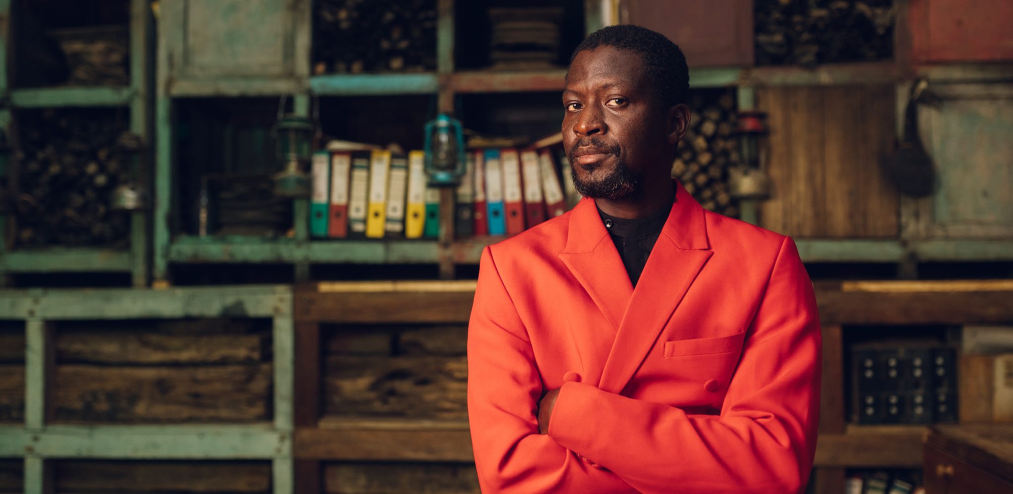 Ibrahim Mahama Dresses London’s Barbican Centre with Traditional Batakari Fabrics from Tamale