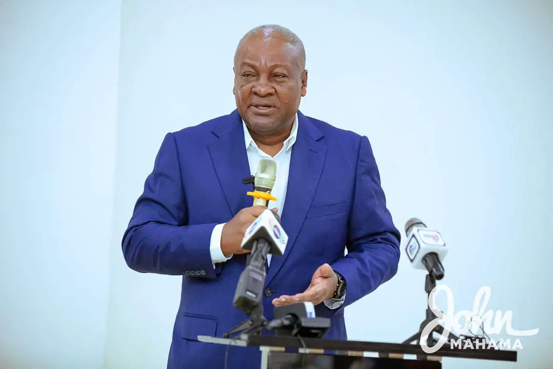 John Mahama Proposes Stipends for Ghana Premier League Players Under Next NDC Government