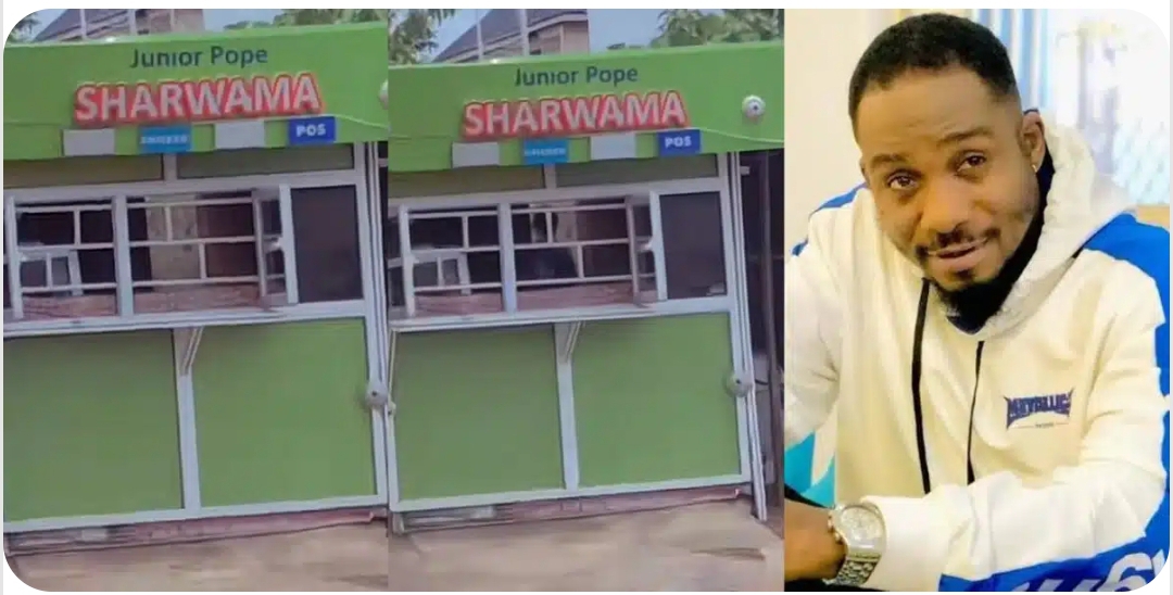 Junior Pope Shawarma Stand Opening Sparks Outrage in Owerri