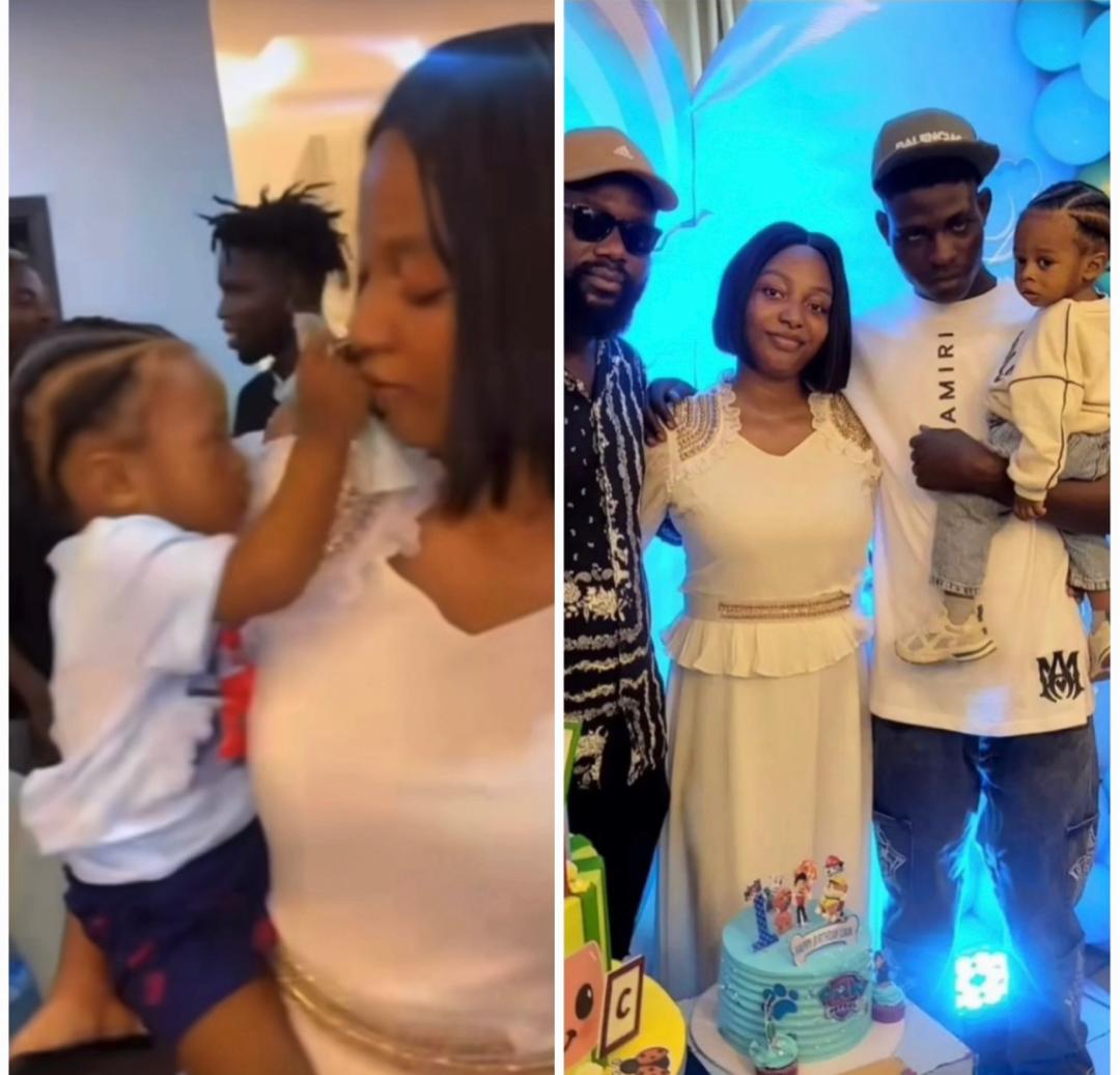 Liam, Mohbad’s Son, Celebrates 1st Birthday (See Pictures and Videos)
