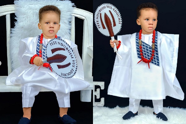 Yul Edochie and Judy Austin Have Second Child Baptized, Share Cute Photo