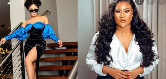Nkechi Blessing and Nina Ivy Condemn Troll’s Prayer for Junior Pope’s Child’s Death