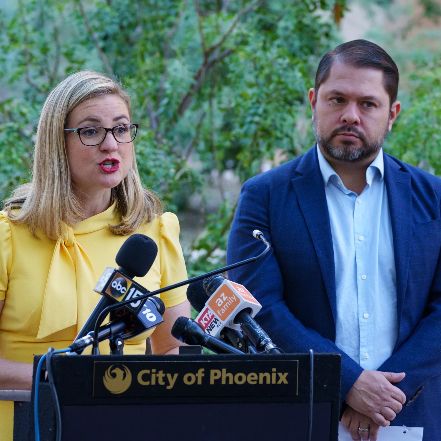 Are Kate and Ruben Gallego related?