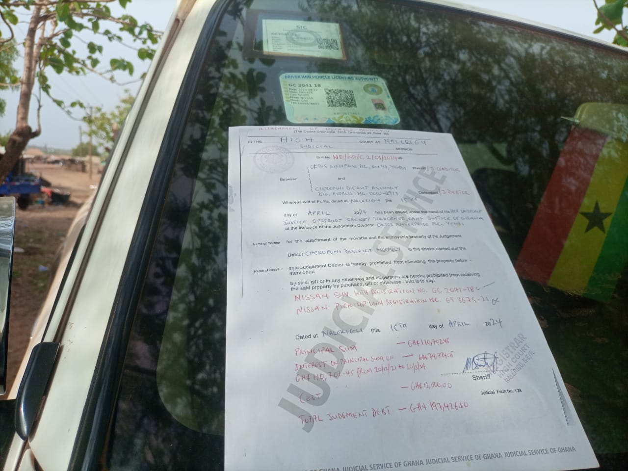 Nalerigu Court Seizes Vehicles Belonging to DCE and Director of Chereponi District