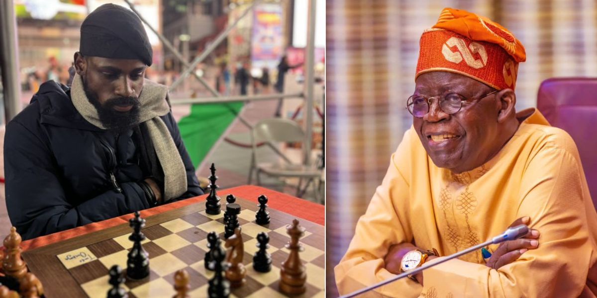 Tinubu Congratulates Tunde Onakoya for Setting Guinness World Record in Chess Marathon