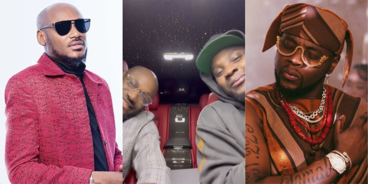 Music fans thrilled as 2Baba and Kizz Daniel join forces for a collaboration