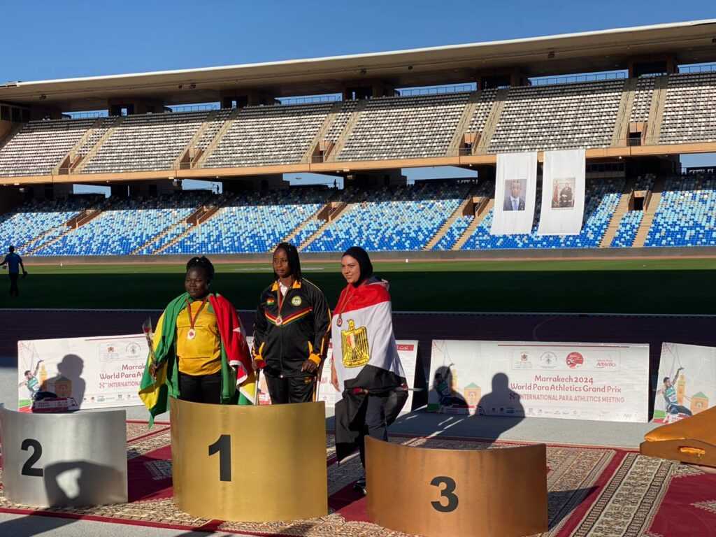 Zinabu Issah Wins Gold at 2024 Paralympics in Morocco